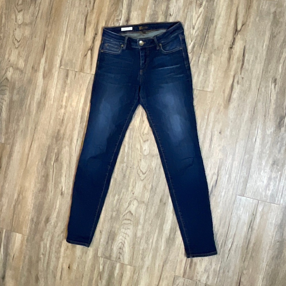 Kut from the Kloth Diana Skinny Jeans Dark Wash Denim KP4880ME1N Size 2